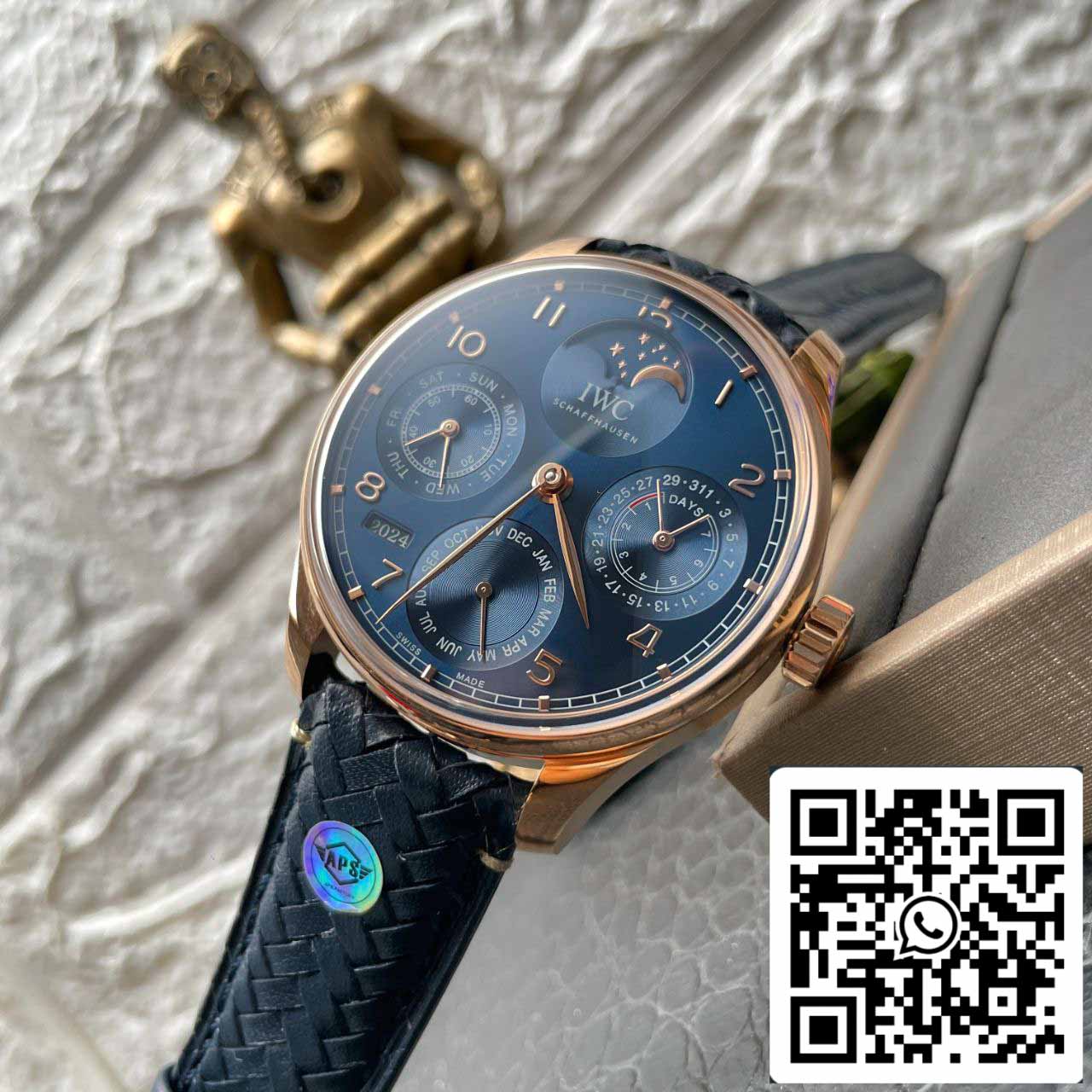 IWC Portuguese Perpetual Calendar IW503312 1:1 Best Edition APS Factory Gold Case