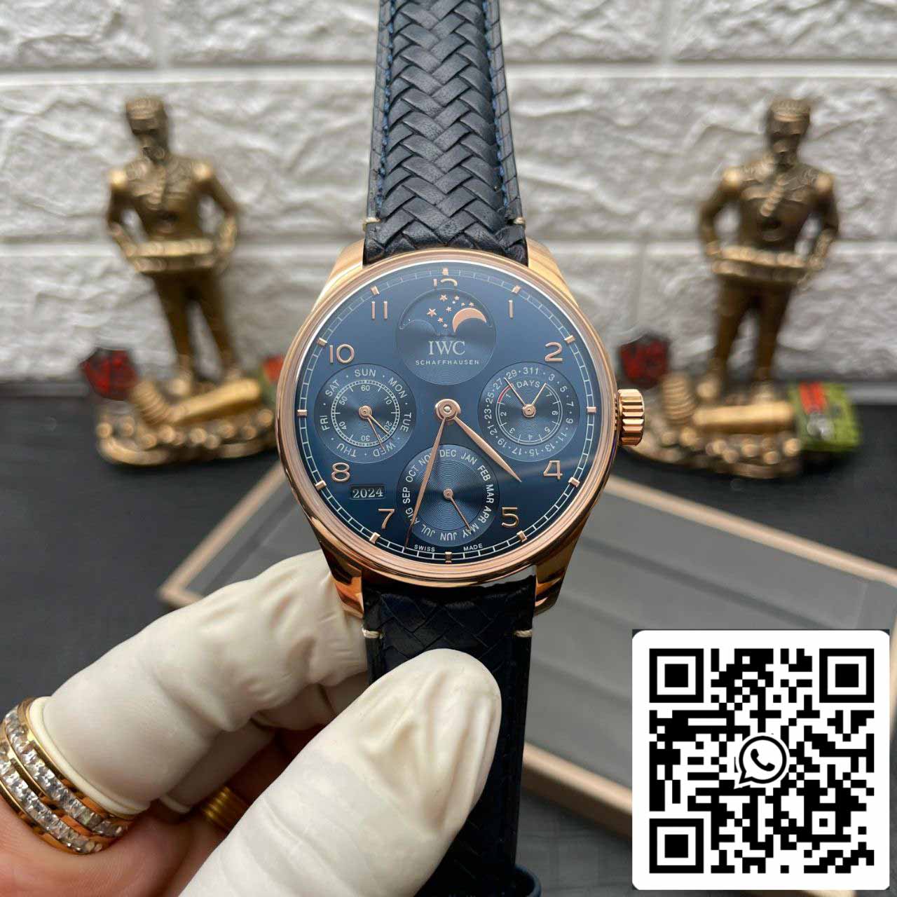 IWC Portuguese Perpetual Calendar IW503312 1:1 Best Edition APS Factory Gold Case