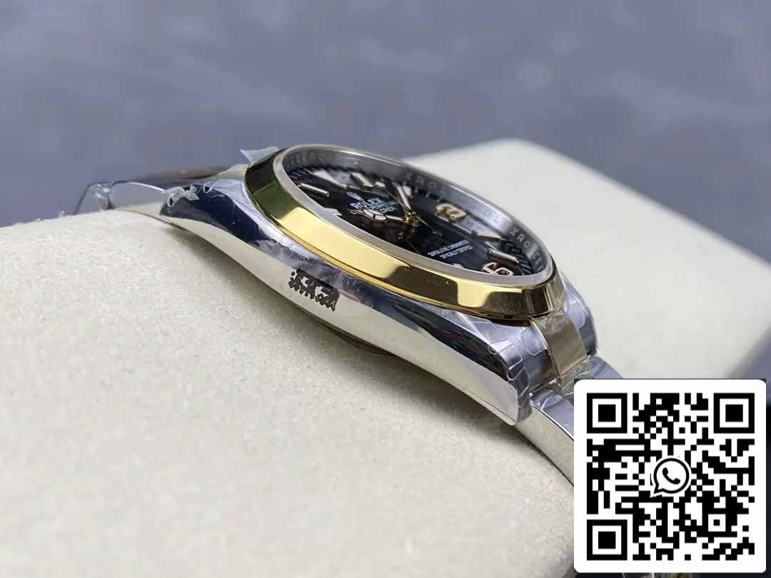 Rolex Explorer M124273-0001 36MM 1:1 Meilleure édition VS Factory Cadran noir Acier et or