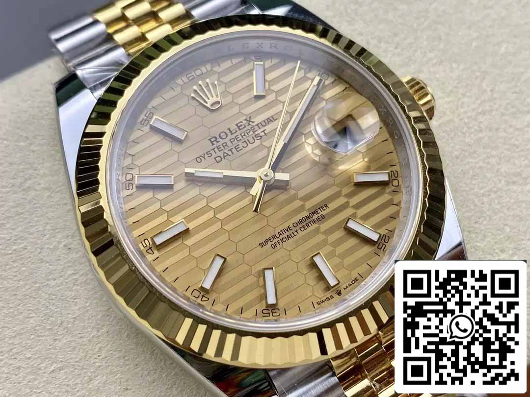 Rolex Datejust m126333-0022 ARF Factory 1:1 Best Edition électroplaquée en or 18 carats