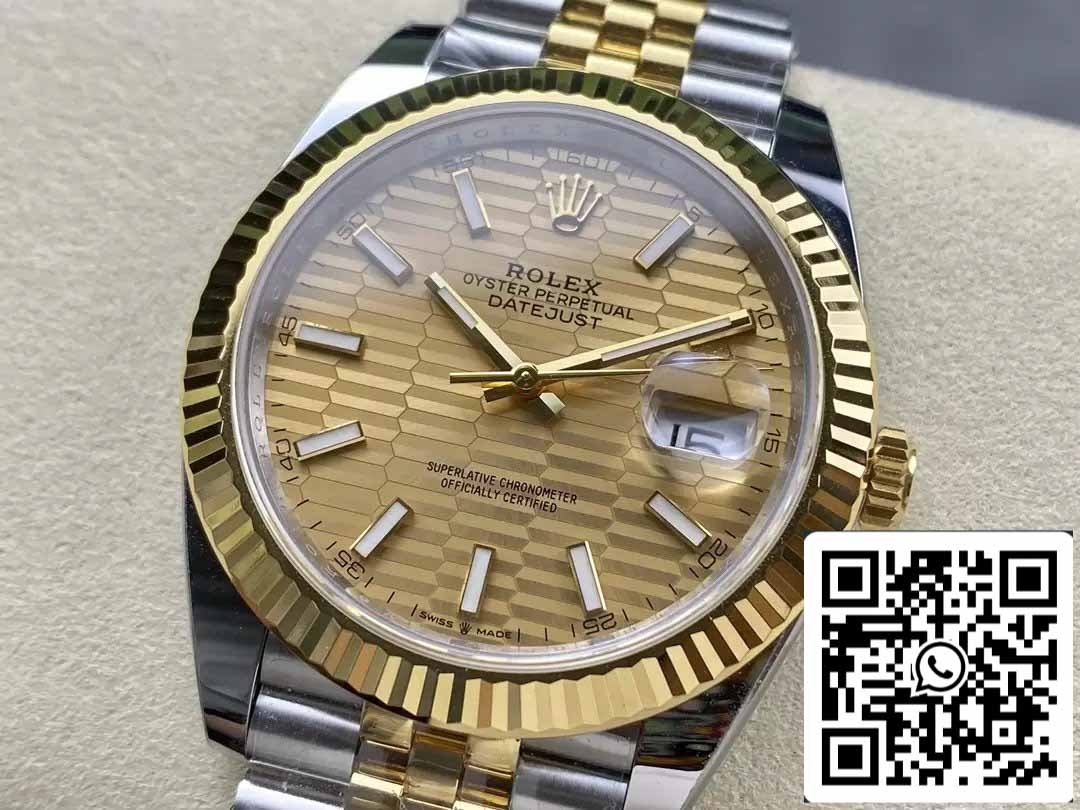 Rolex Datejust m126333-0022 ARF Factory 1:1 Best Edition électroplaquée en or 18 carats