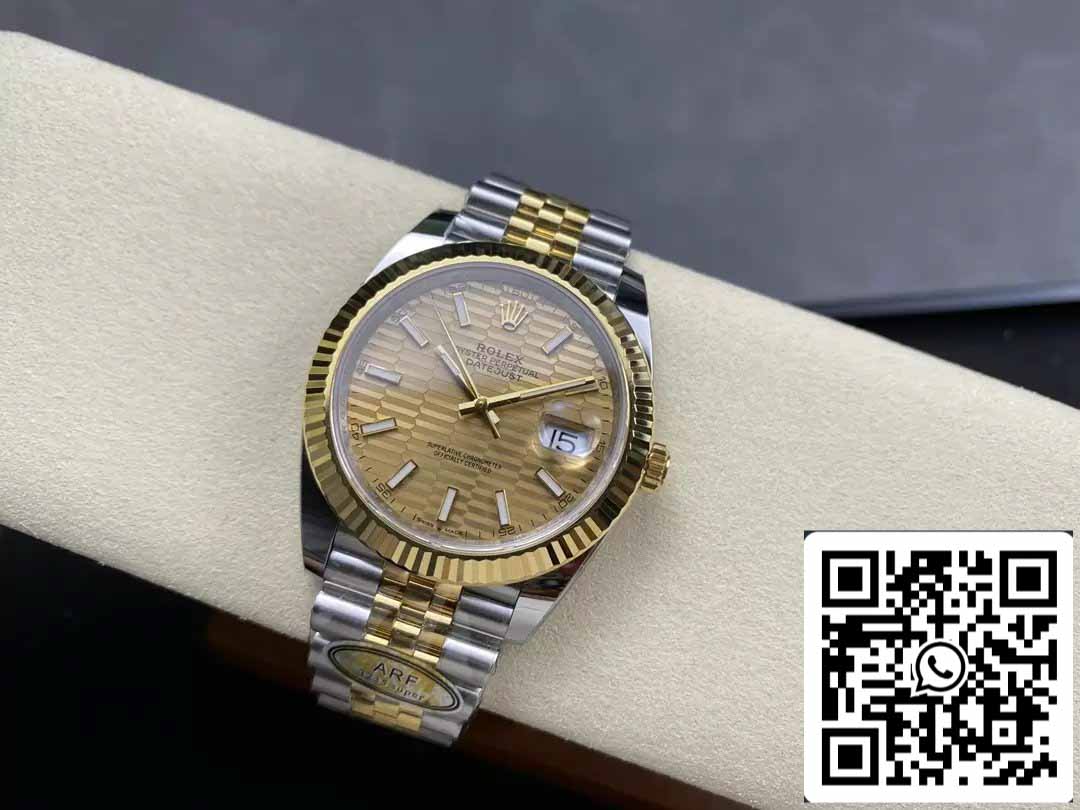 Rolex Datejust m126333-0022 ARF Factory 1:1 Best Edition électroplaquée en or 18 carats