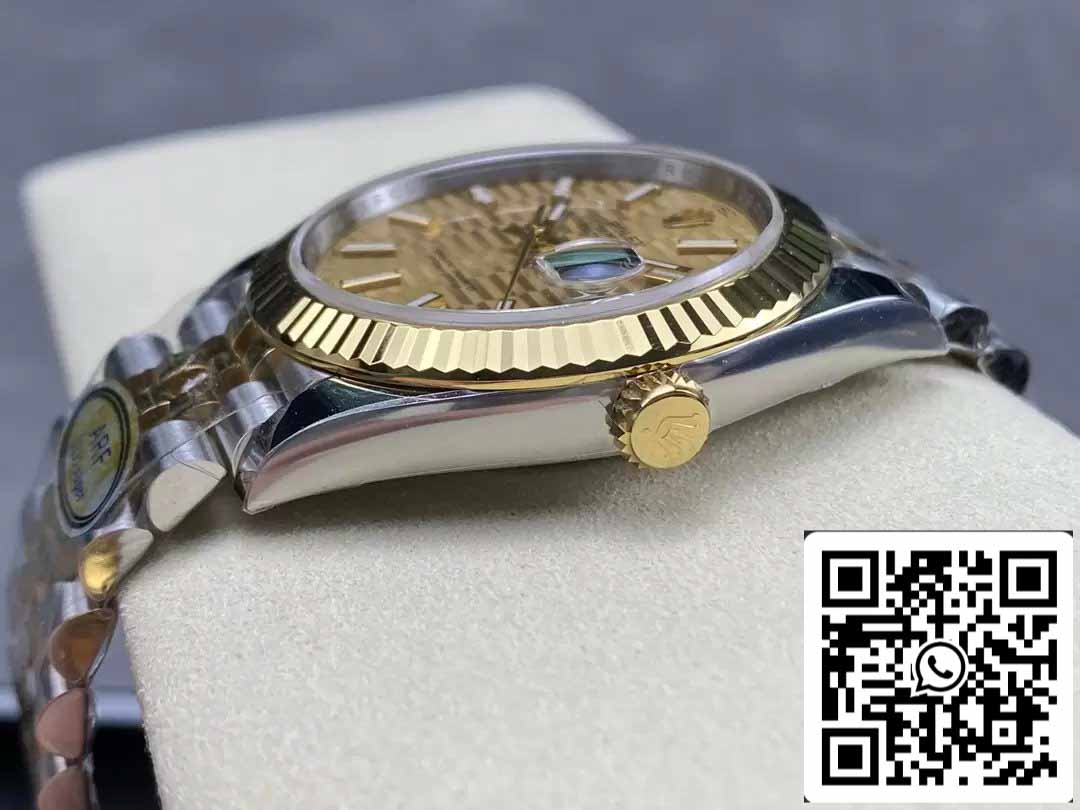 Rolex Datejust m126333-0022 ARF Factory 1:1 Best Edition électroplaquée en or 18 carats