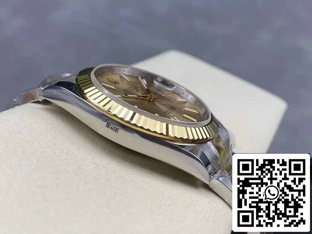 Rolex Datejust m126333-0009 ARF Factory 1:1 Best Edition électroplaquée en or 18 carats