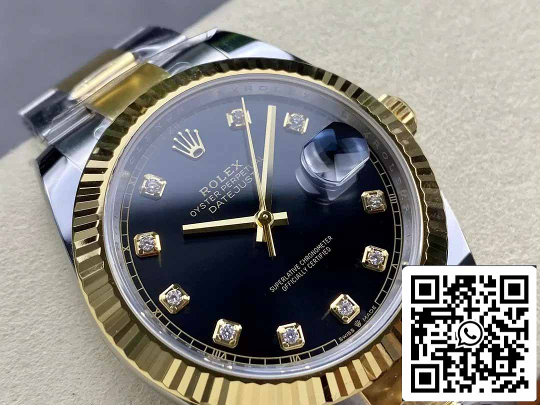 Rolex Datejust m126333-0005 ARF Factory 1:1 Best Edition électroplaquée en or 18 carats