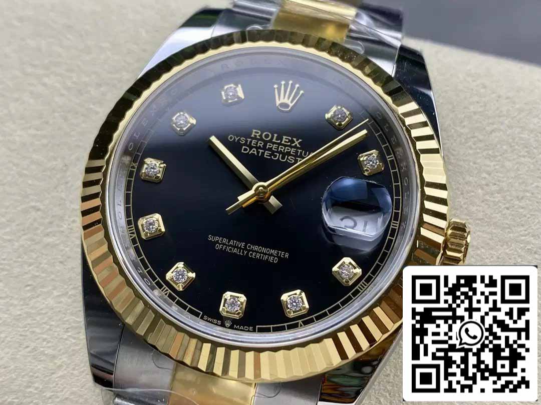 Rolex Datejust m126333-0005 ARF Factory 1:1 Best Edition électroplaquée en or 18 carats