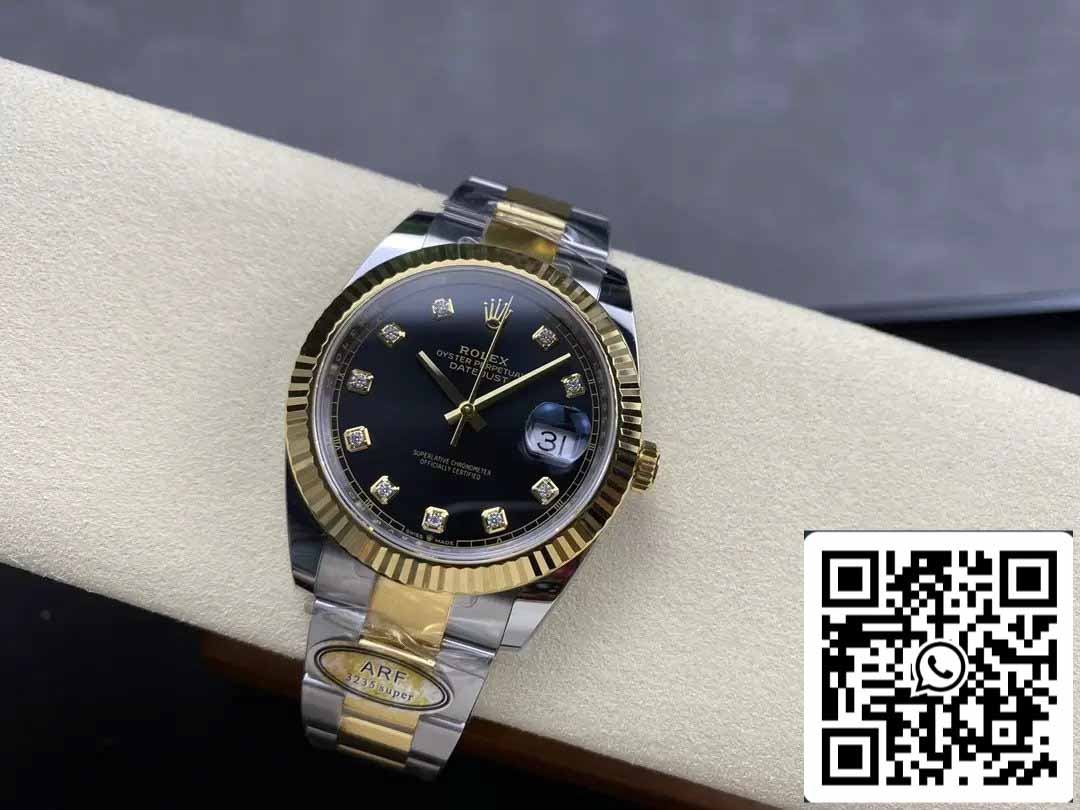 Rolex Datejust m126333-0005 ARF Factory 1:1 Best Edition électroplaquée en or 18 carats