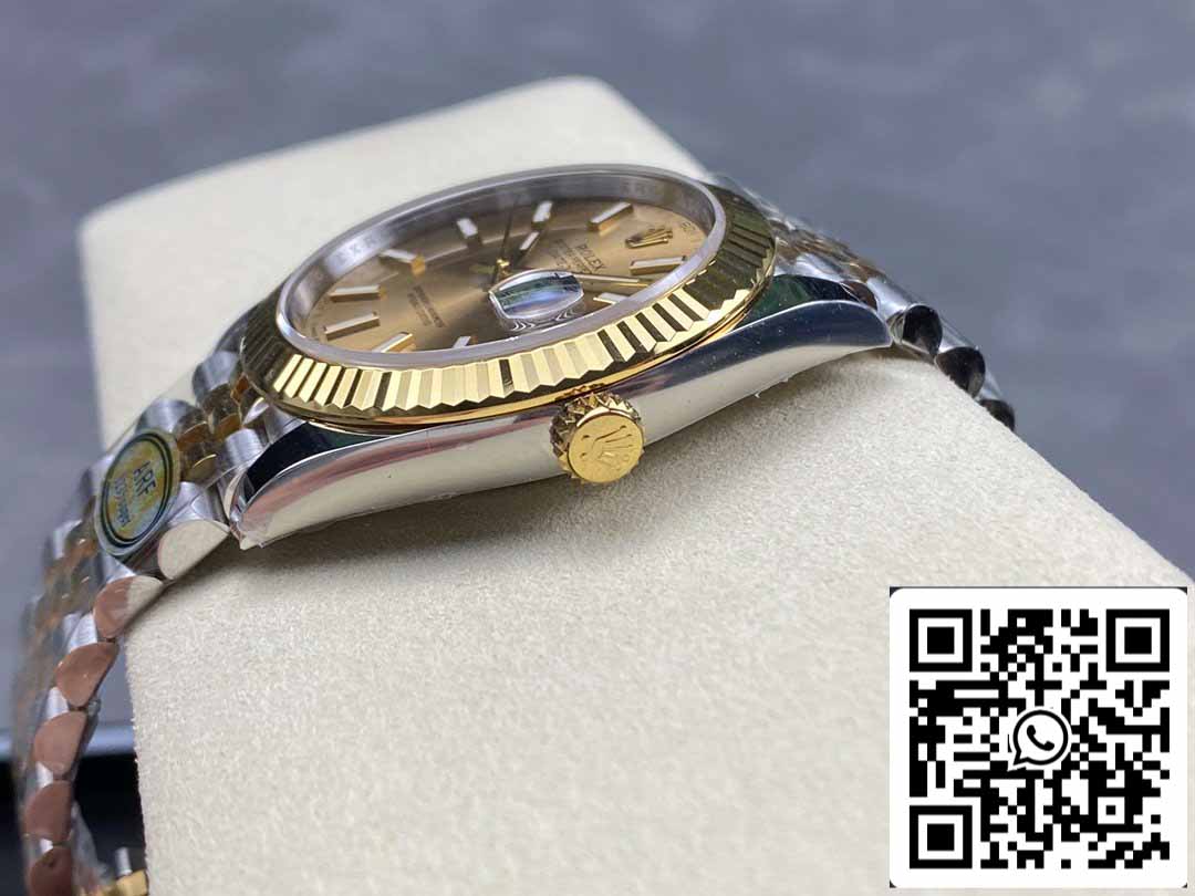 Rolex Datejust m126333-0010 ARF Factory 1:1 Best Edition électroplaquée en or 18 carats