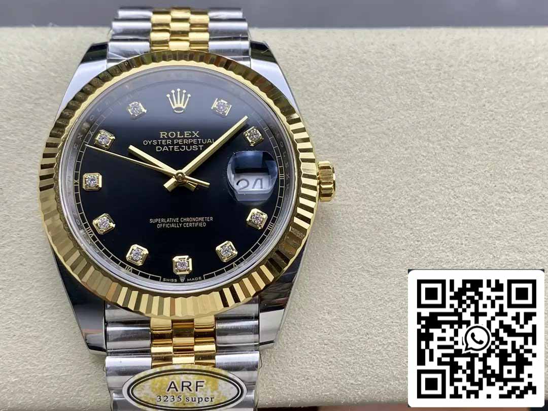 Rolex Datejust m126333-0006 ARF Factory 1:1 Best Edition électroplaquée en or 18 carats