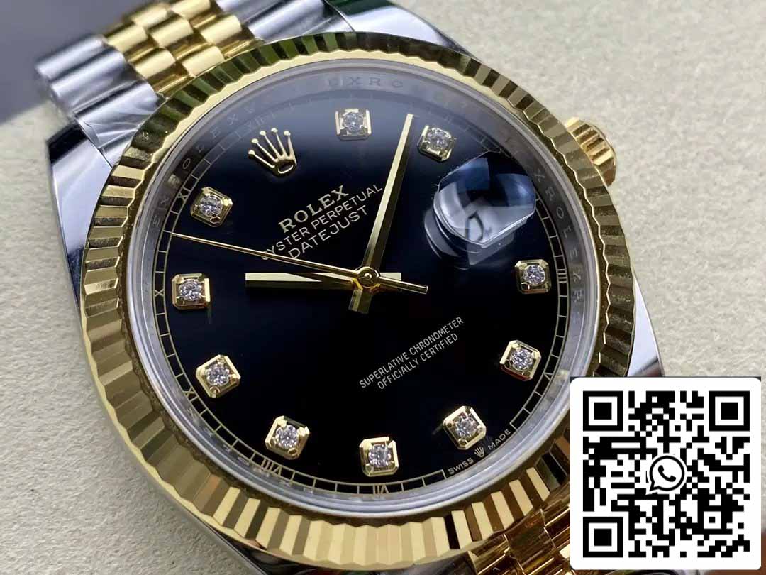 Rolex Datejust m126333-0006 ARF Factory 1:1 Best Edition électroplaquée en or 18 carats