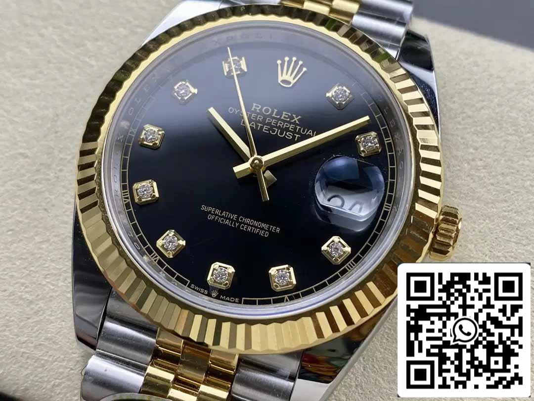 Rolex Datejust m126333-0006 ARF Factory 1:1 Best Edition électroplaquée en or 18 carats