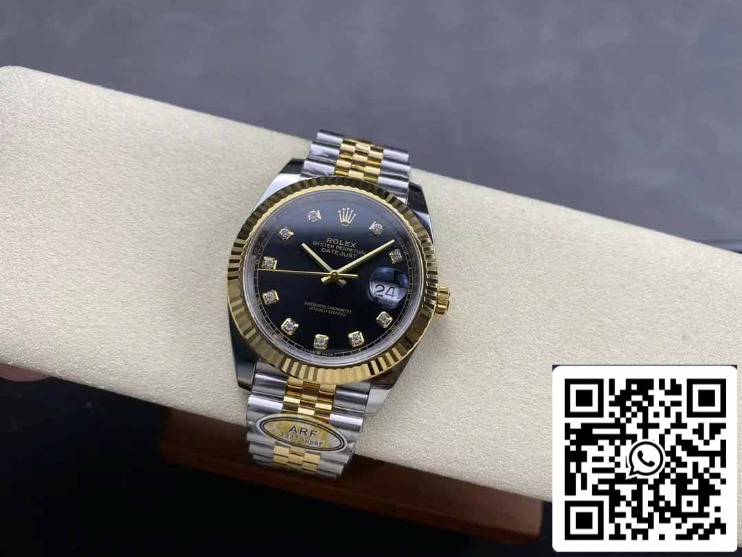 Rolex Datejust m126333-0006 ARF Factory 1:1 Best Edition électroplaquée en or 18 carats