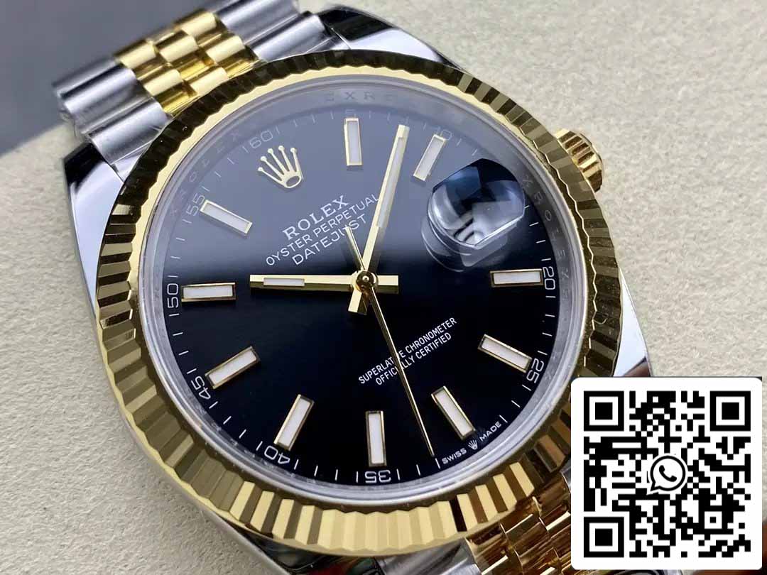 Rolex Datejust m126333-0014 ARF Factory 1:1 Best Edition électroplaquée en or 18 carats