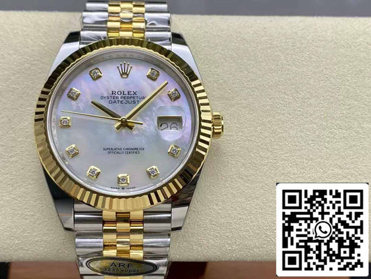 Rolex Datejust m126333-0018 ARF Factory 1:1 Best Edition électroplaquée en or 18 carats