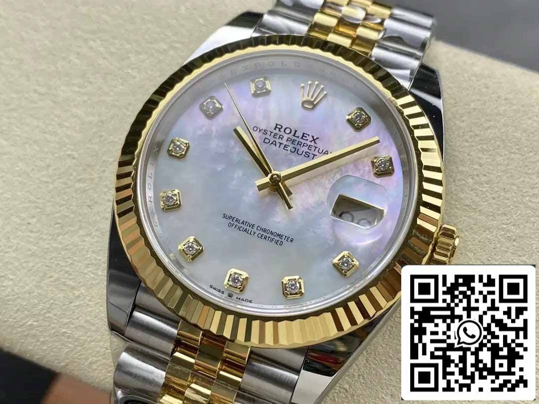 Rolex Datejust m126333-0018 ARF Factory 1:1 Best Edition électroplaquée en or 18 carats