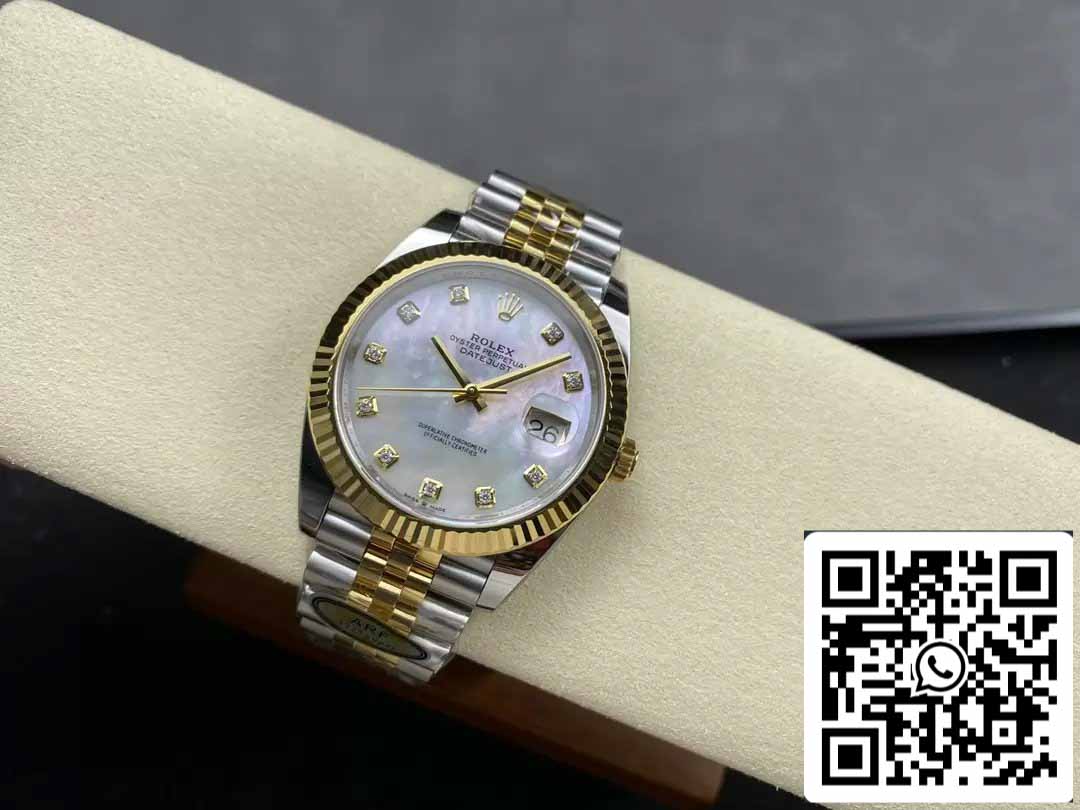 Rolex Datejust m126333-0018 ARF Factory 1:1 Best Edition électroplaquée en or 18 carats