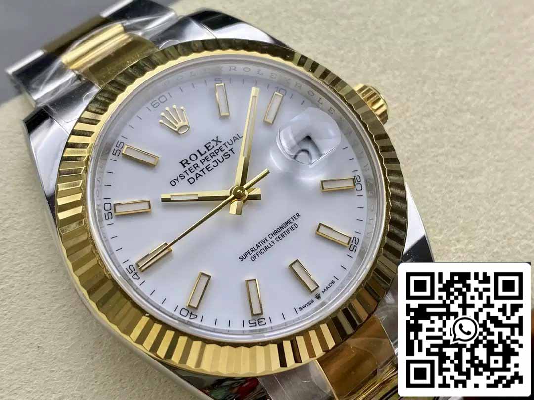 Rolex Datejust m126333-0015 Bracelet Oyster ARF Factory 1:1 Best Edition électroplaqué avec de l'or 18 carats