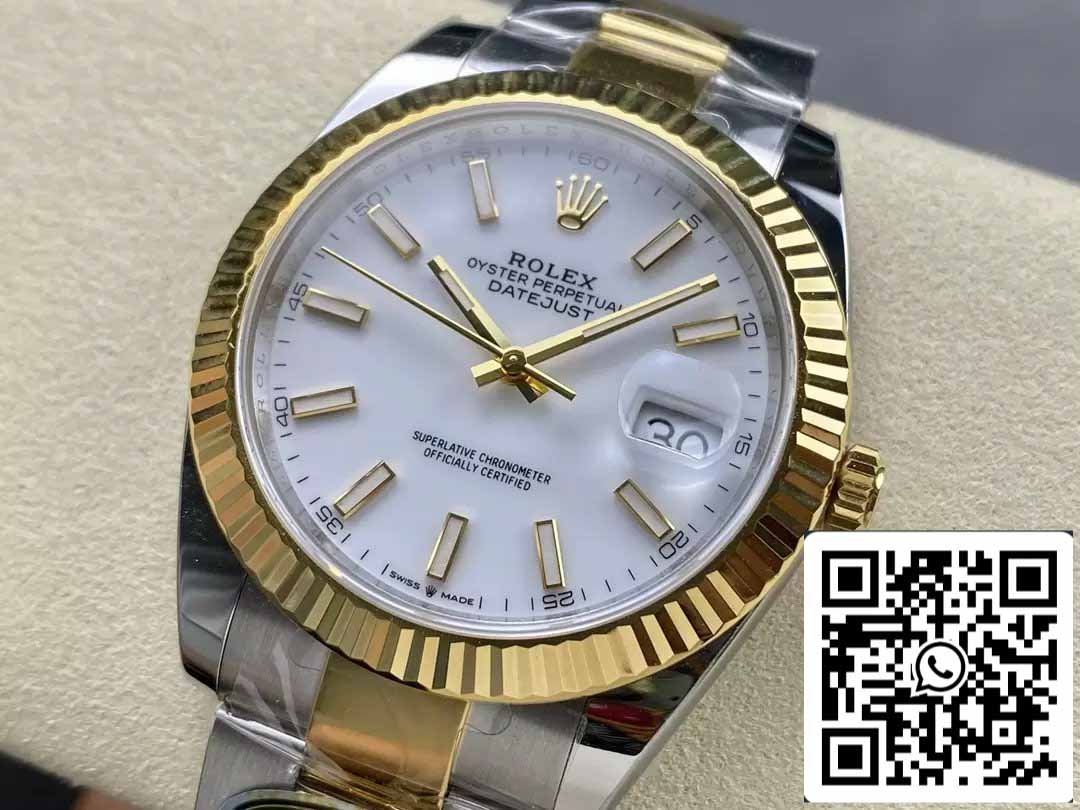 Rolex Datejust m126333-0015 Bracelet Oyster ARF Factory 1:1 Best Edition électroplaqué avec de l'or 18 carats