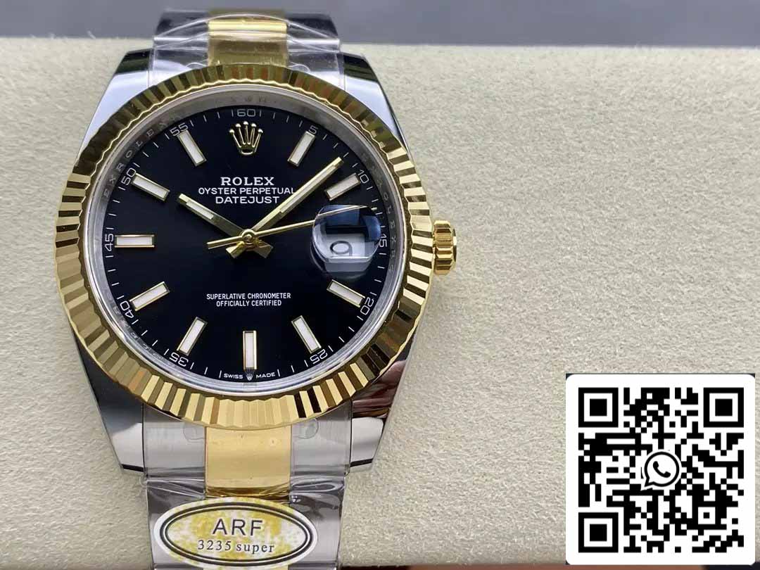 Rolex Datejust m126333-0013 Bracelet Oyster ARF Factory 1:1 Best Edition électroplaqué avec de l'or 18 carats