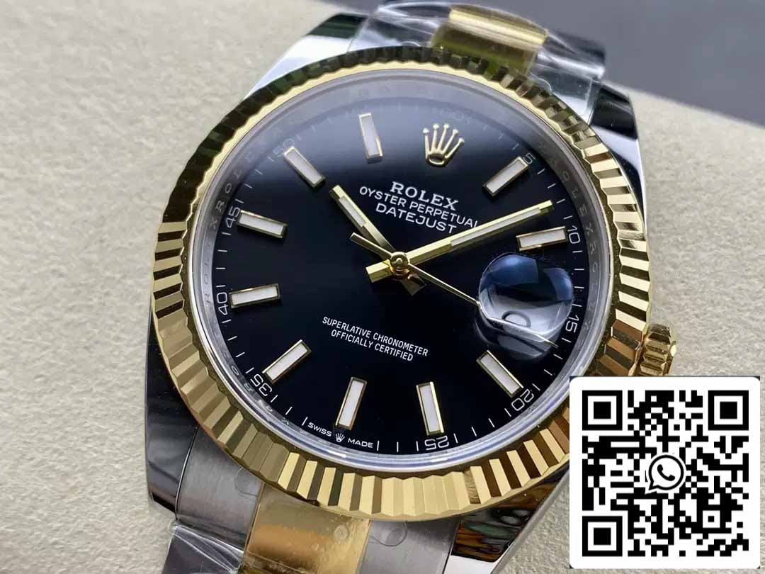 Rolex Datejust m126333-0013 Bracelet Oyster ARF Factory 1:1 Best Edition électroplaqué avec de l'or 18 carats