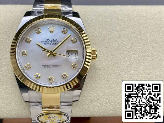 Rolex Datejust m126333-0017 ARF Factory 1:1 Best Edition électroplaquée en or 18 carats