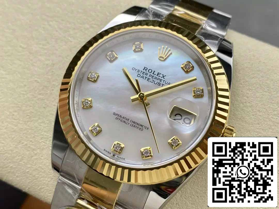 Rolex Datejust m126333-0017 ARF Factory 1:1 Best Edition électroplaquée en or 18 carats