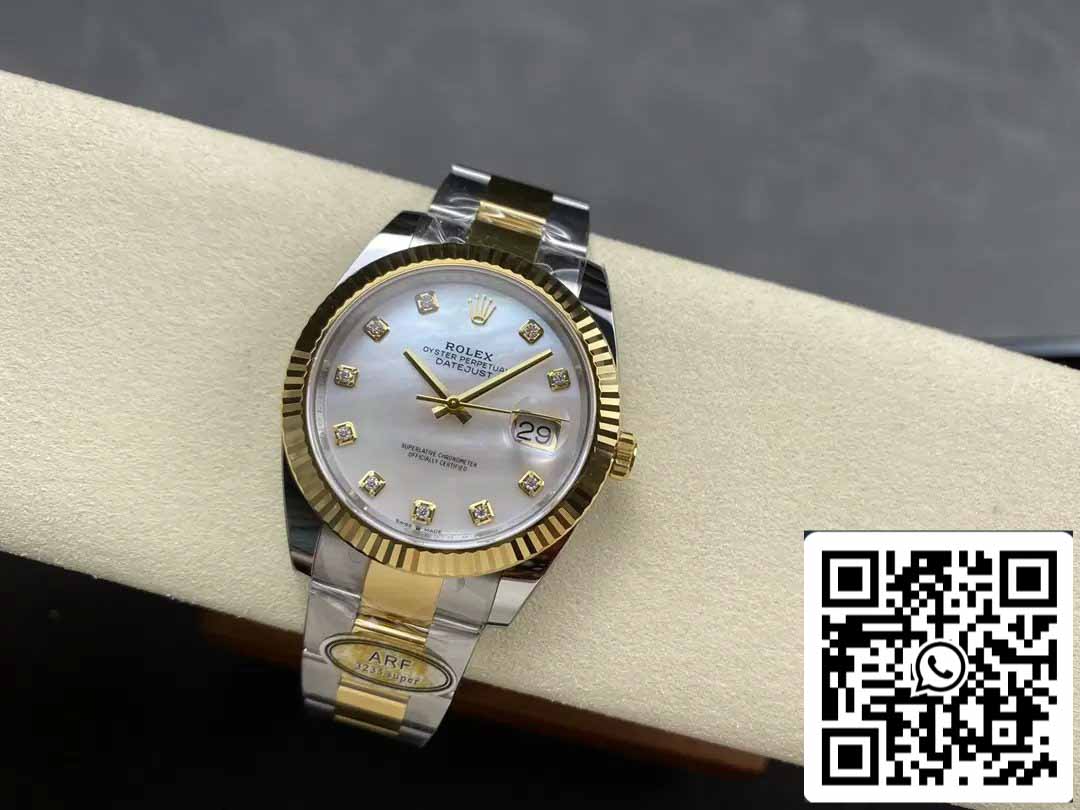 Rolex Datejust m126333-0017 ARF Factory 1:1 Best Edition électroplaquée en or 18 carats