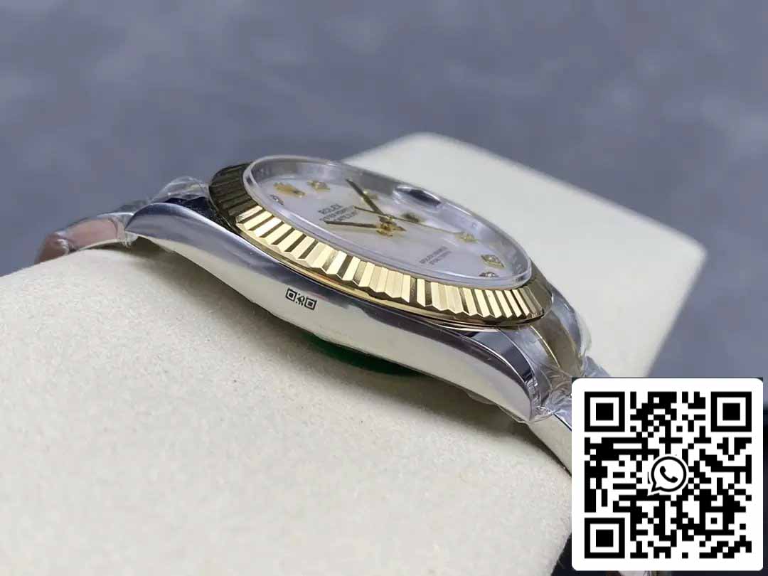 Rolex Datejust m126333-0001 Oyster Strap ARF Factory 1:1 Best Edition électroplaqué avec de l'or 18 carats