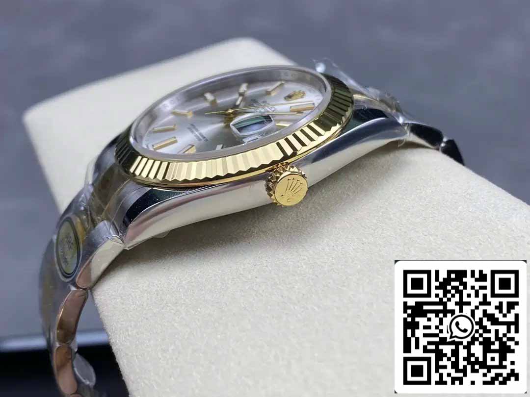 Rolex Datejust m126333-0001 Oyster Strap ARF Factory 1:1 Best Edition électroplaqué avec de l'or 18 carats