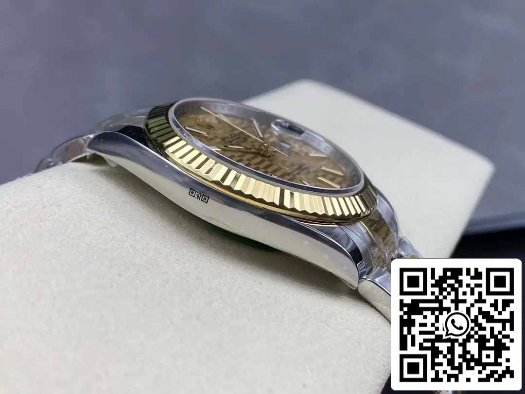 Rolex Datejust m126333-0009 Bracelet Oyster ARF Factory 1:1 Best Edition électroplaqué avec de l'or 18 carats