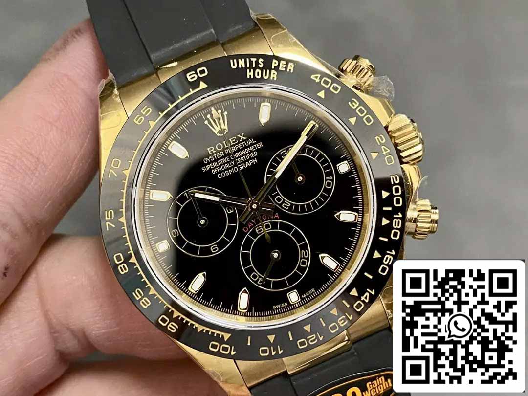 Rolex Cosmograph Daytona m116518LN-0043 1:1 Meilleure édition Mouvement QF Factory 4131