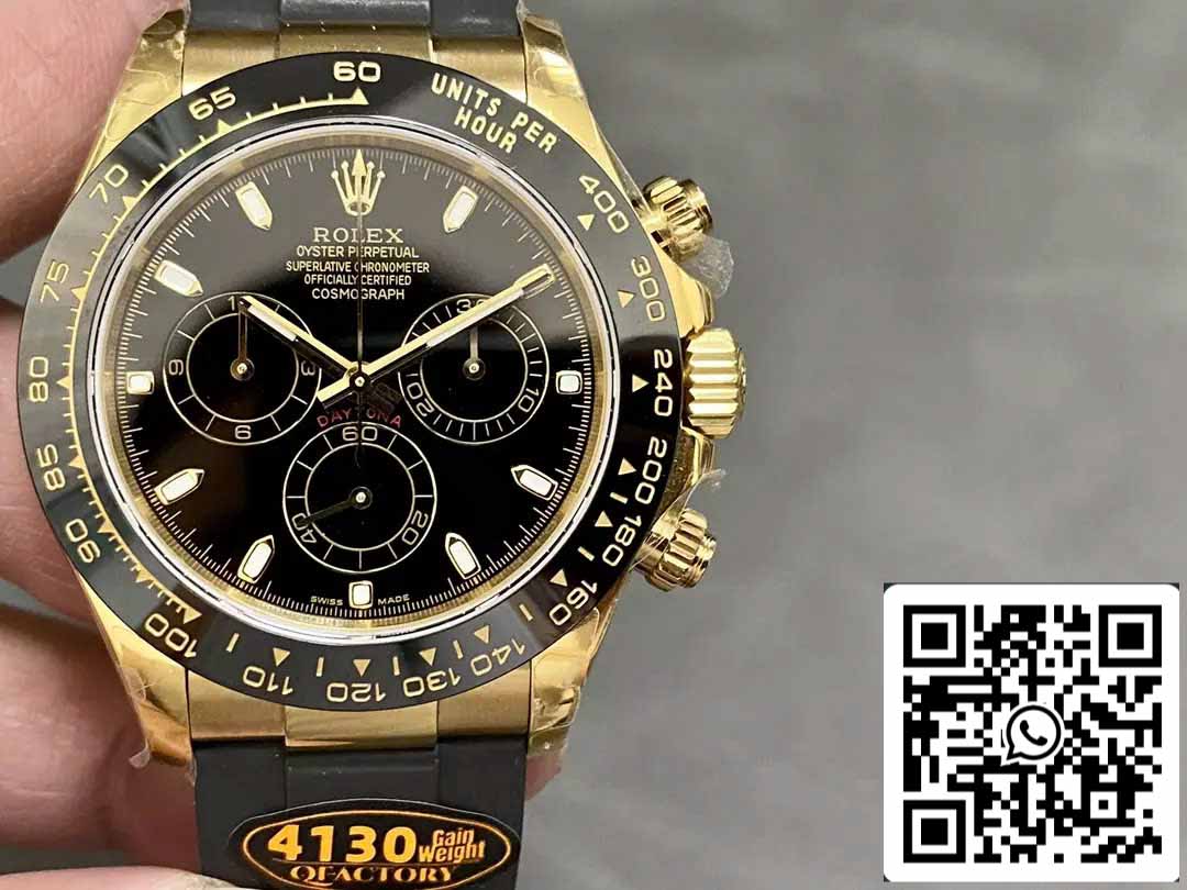 Rolex Cosmograph Daytona m116518LN-0043 1:1 Meilleure édition Mouvement QF Factory 4131