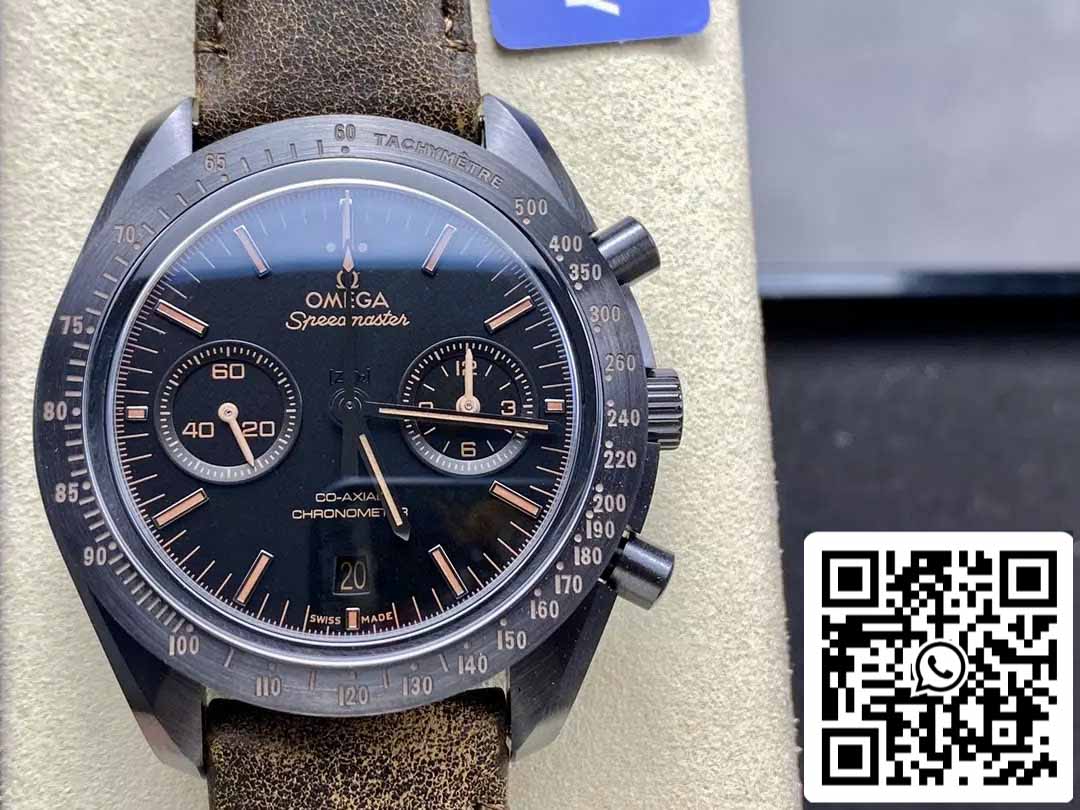 Omega Speedmaster 311.92.44.51.01.006 Moonwatch 1:1 Best Edition N1 Factory braunes Lederarmband