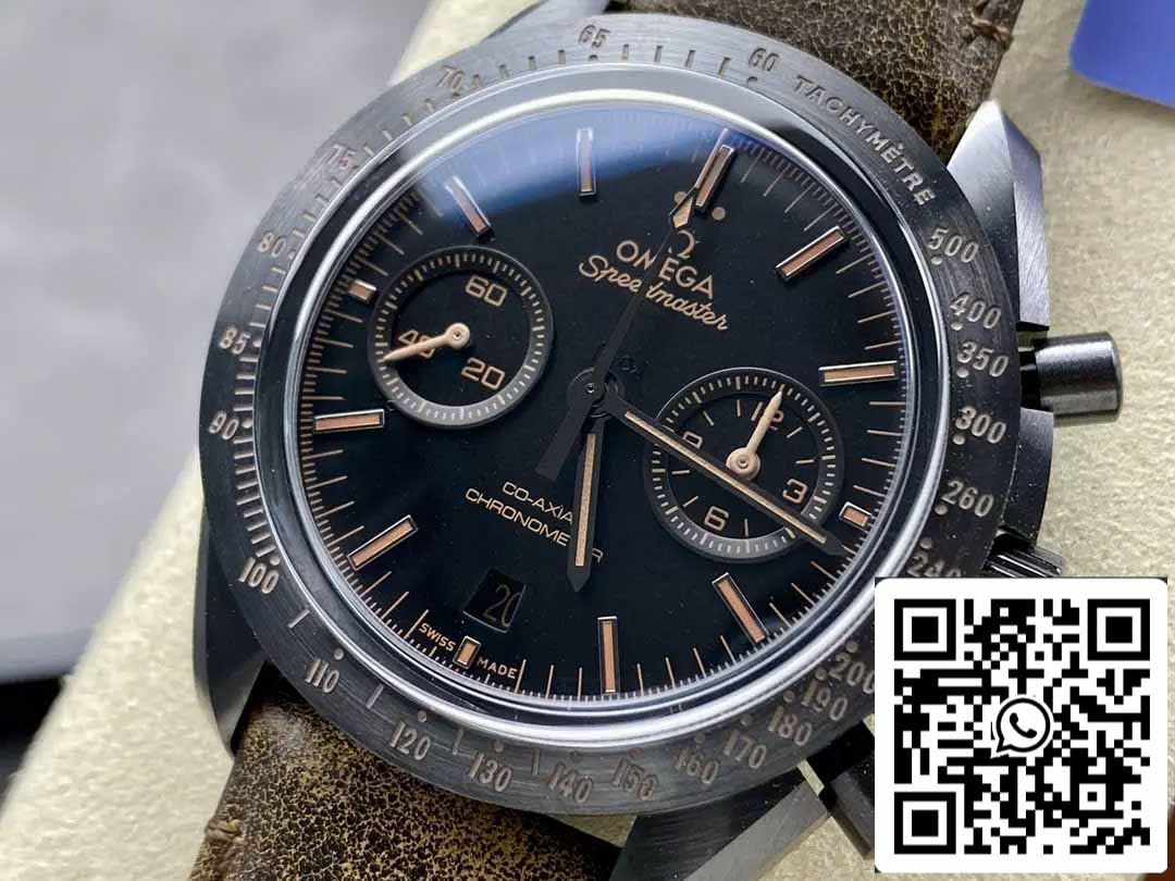 Omega Speedmaster 311.92.44.51.01.006 Moonwatch 1:1 Best Edition N1 Factory braunes Lederarmband