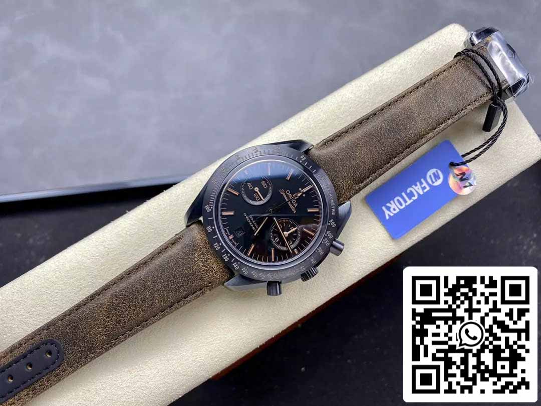 Omega Speedmaster 311.92.44.51.01.006 Moonwatch 1:1 Best Edition N1 Factory braunes Lederarmband