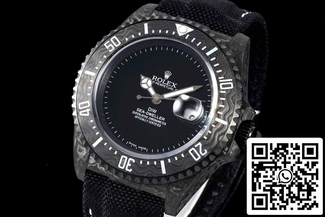 DiW Rolex Submariner GHOST Rolex DiW Black Water Ghost M126600 1:1 Meilleure édition Diw Factory V2