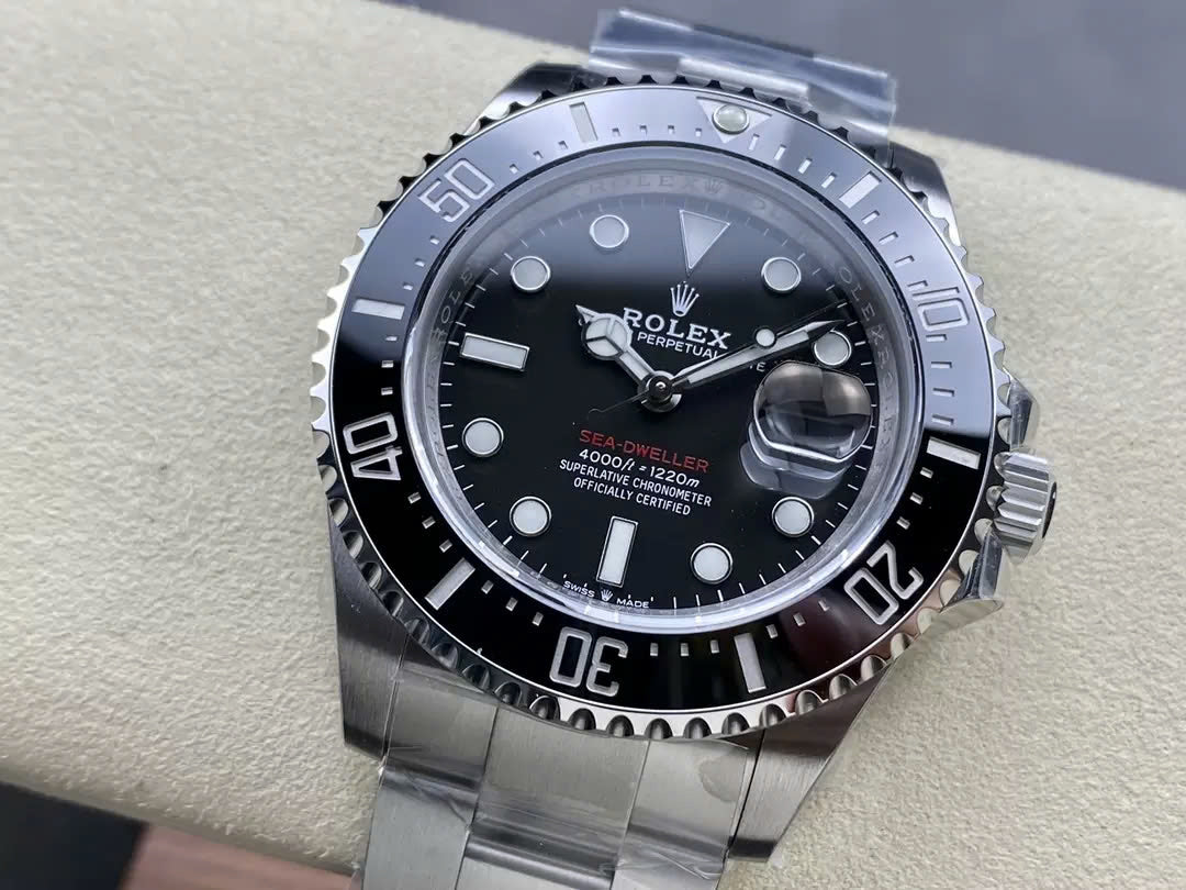 Rolex Sea-Dweller M126600-0002 1:1 Meilleure édition VS cadran noir d'usine