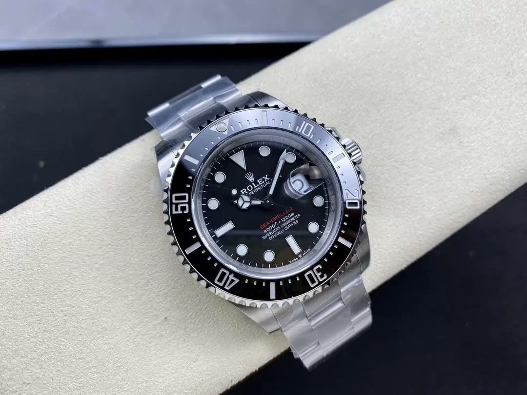 Rolex Sea-Dweller M126600-0002 1:1 Meilleure édition VS cadran noir d'usine