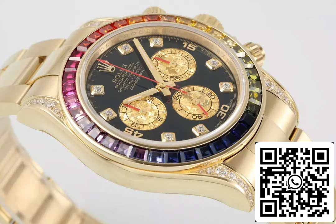 Rolex Daytona 116598RBOW 1:1 Meilleure édition Mouvement ZF Factory 4130