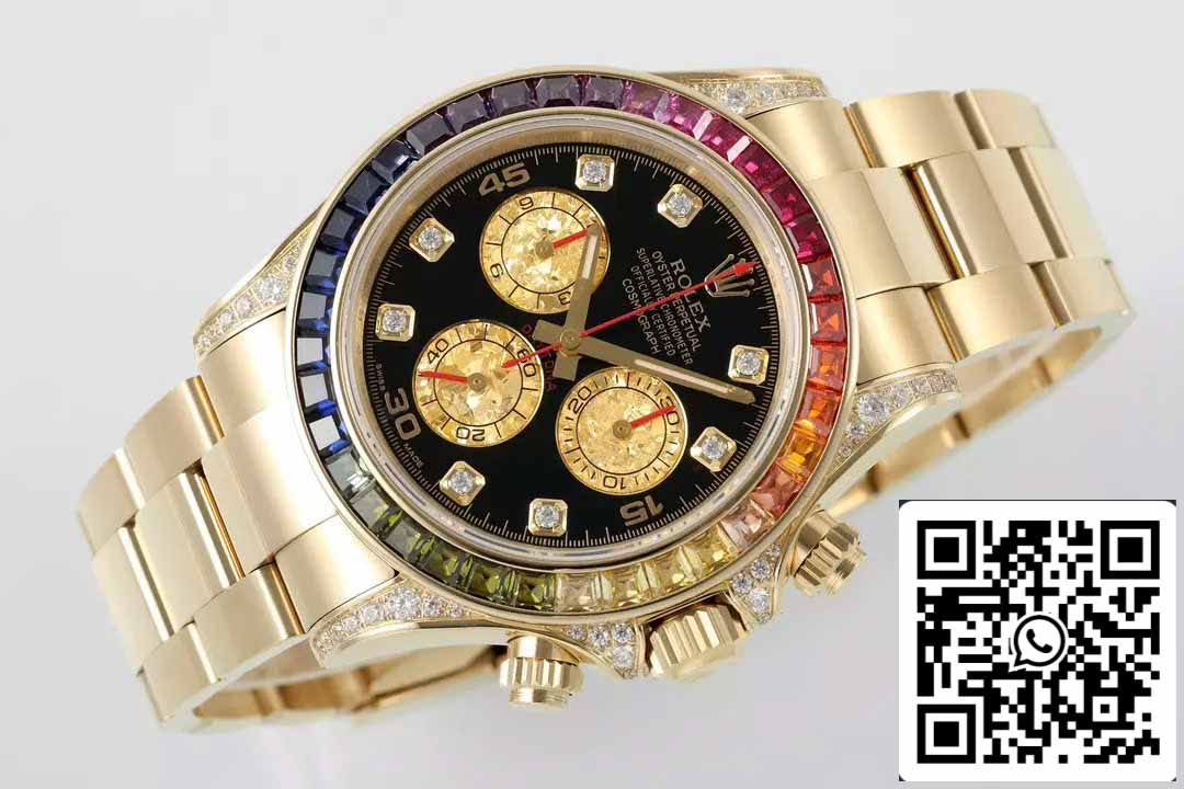 Rolex Daytona 116598RBOW 1:1 Meilleure édition Mouvement ZF Factory 4130