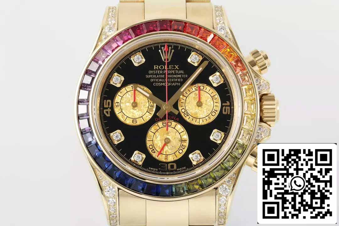 Rolex Daytona 116598RBOW 1:1 Meilleure édition Mouvement ZF Factory 4130