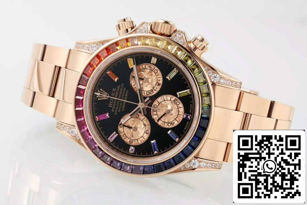 Rolex Daytona 116595RBOW 1:1 Meilleure édition Mouvement ZF Factory 4130