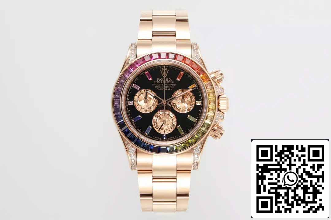 Rolex Daytona 116595RBOW 1:1 Meilleure édition Mouvement ZF Factory 4130