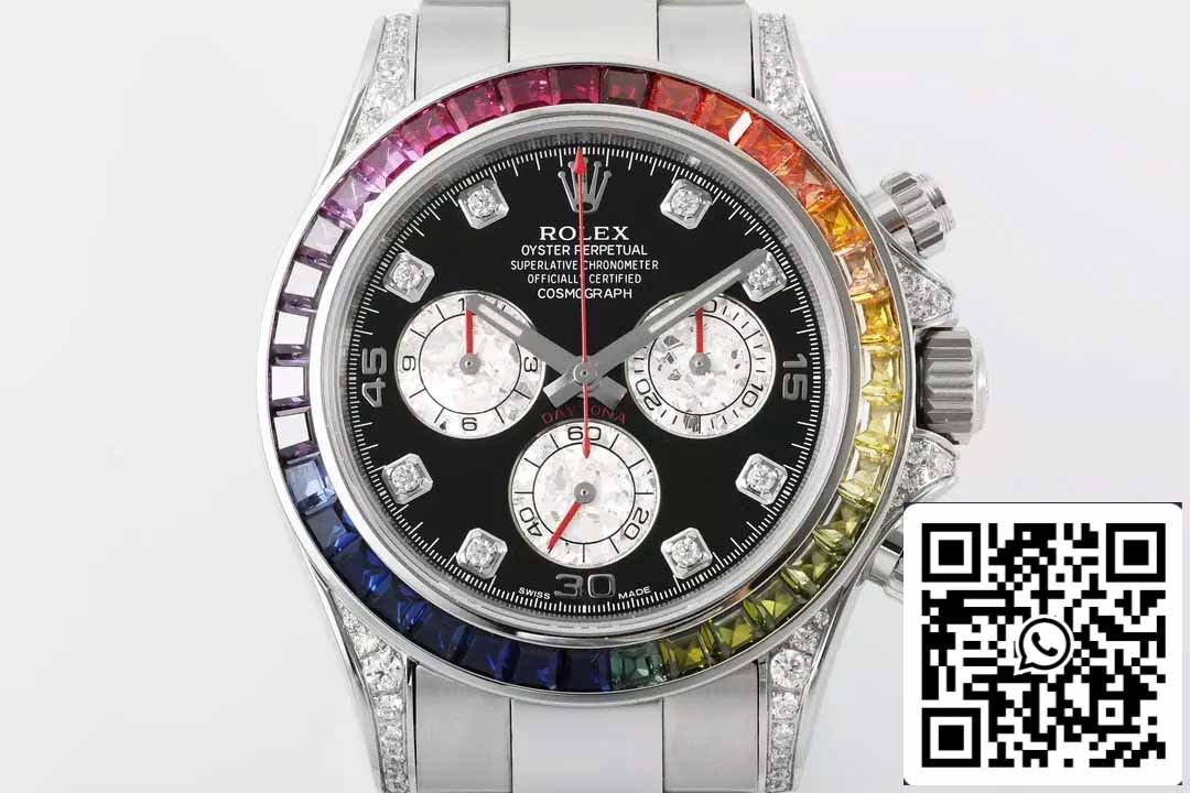 Rolex Daytona 116599RBOW 1:1 Meilleure édition Mouvement ZF Factory 4130