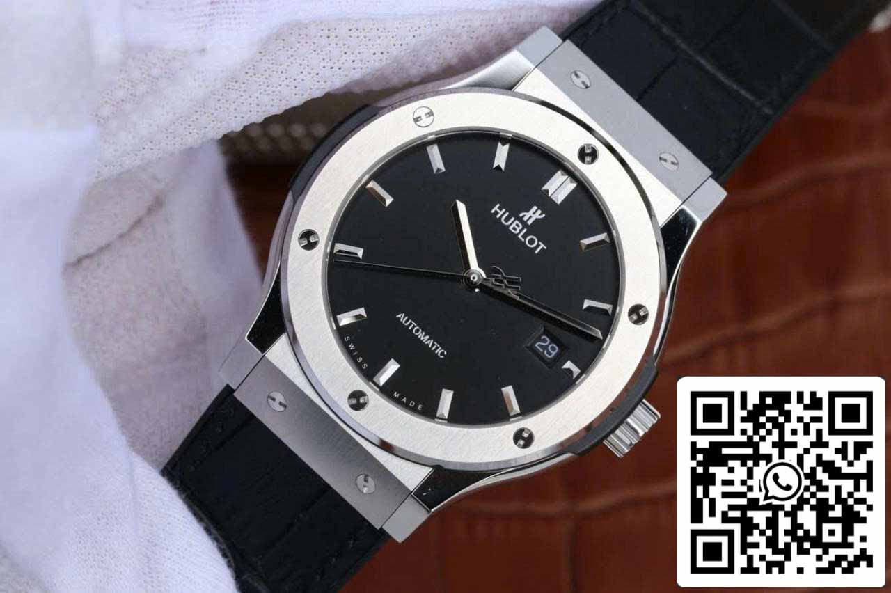 Hublot Classic Fusion 542.NX.1171.RX 1:1 Best Edition JJ Factory Black Dial