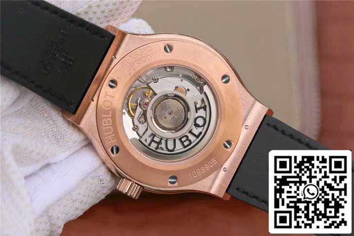 Hublot Classic Fusion 542.OX.2611.LR 1:1 Best Edition JJ Factory White Dial Rose Gold