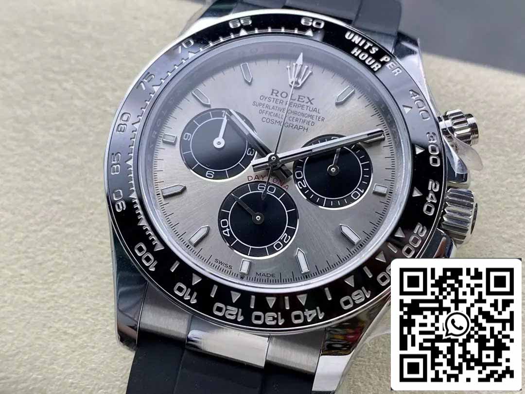 Rolex Cosmograph Daytona m126519 1:1 Meilleure édition QF Factory 4131 Mouvement Cadran Gris