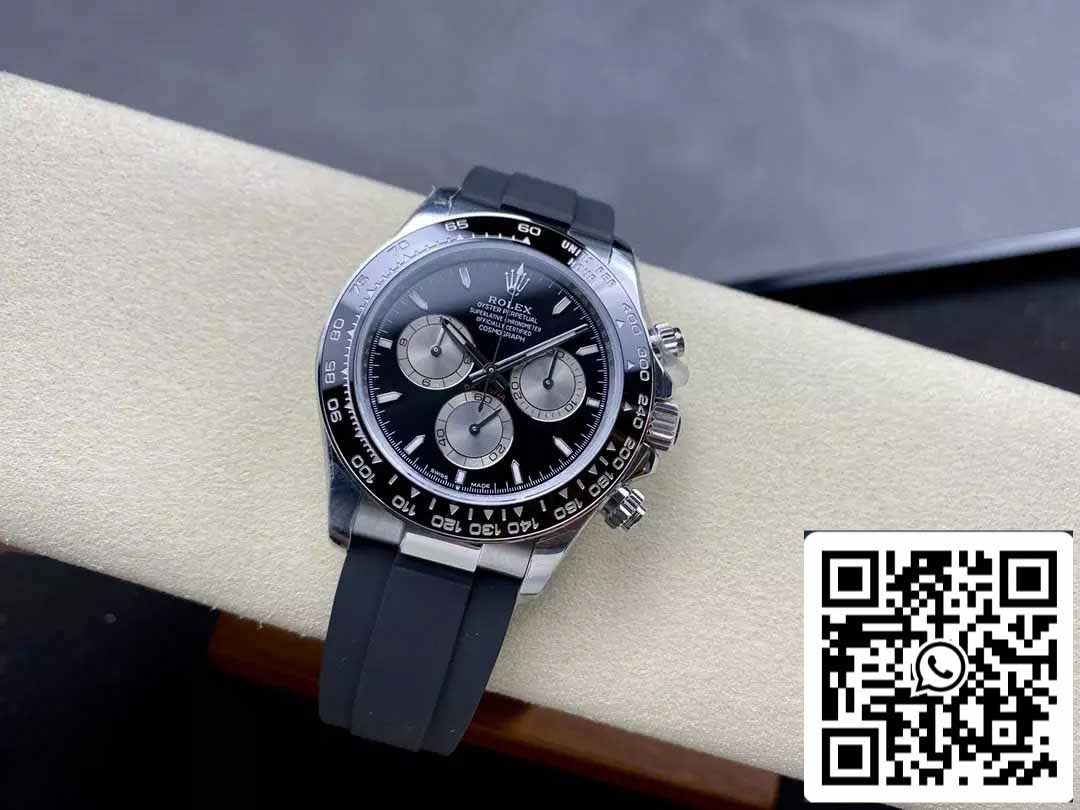 Rolex Cosmograph Daytona m126519 1:1 Meilleure édition QF Factory 4131 Mouvement Cadran Noir