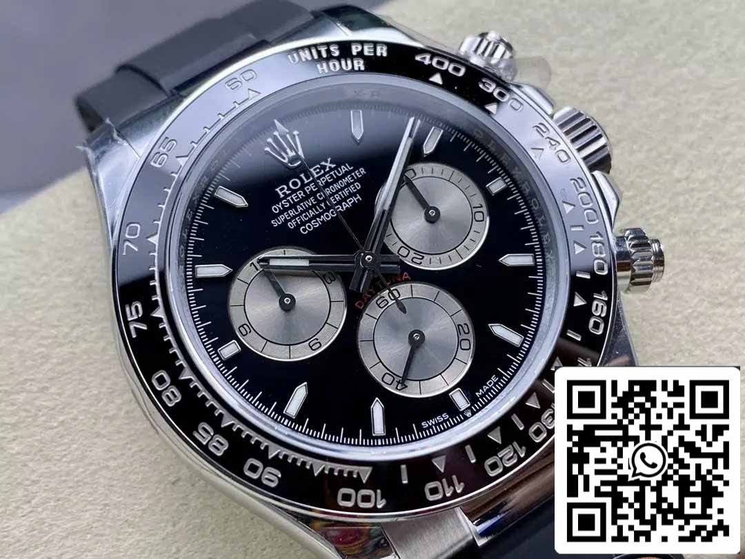 Rolex Cosmograph Daytona m126519 1:1 Meilleure édition QF Factory 4131 Mouvement Cadran Noir