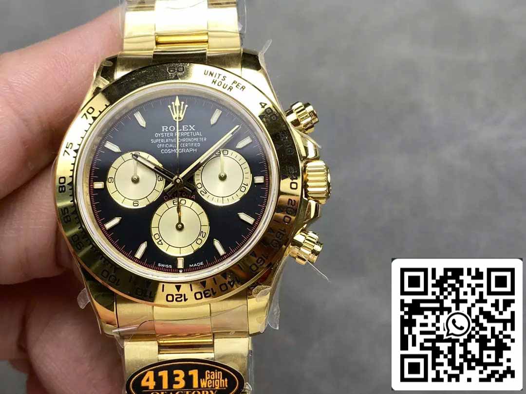 Rolex Cosmograph Daytona m126508-0002 1:1 Meilleure édition QF Factory 4131 Mouvement